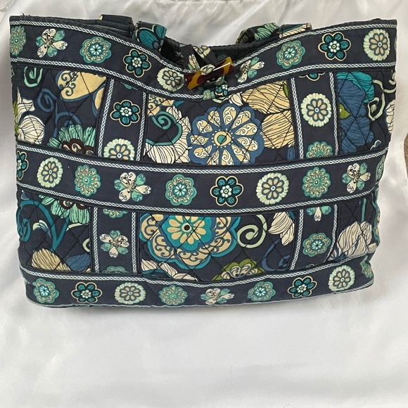 Blue Vintage Vera Bradley Purse - Picture 1 of 3